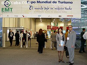 Entrada a la Expo Mundial de Turismo. México 2003.
