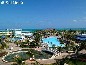 Cayo Guillermo. Vista panorámica del hotel.