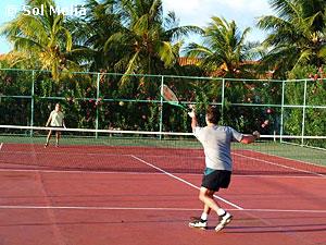 Cancha de Tenis. 